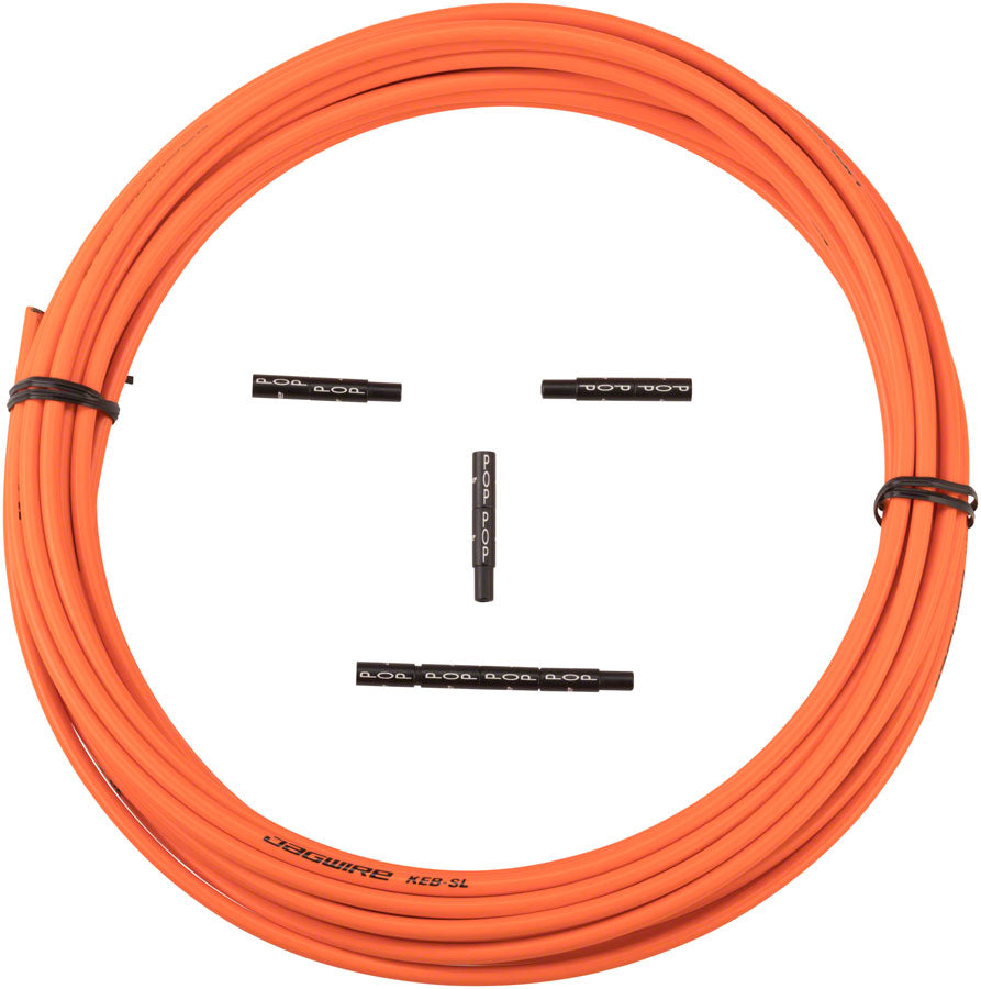 Jagwire 5mm Pro Compressionless Brake Housing - Rollo de 10M en Naranja