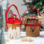 Christmas decorations, cartoon tote bags, gift bags, Christmas gift bags, children's candy bags, apple bags - Korvel