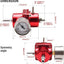 Megan Racing 3:1 Fuel Pressure Regulator Red V2