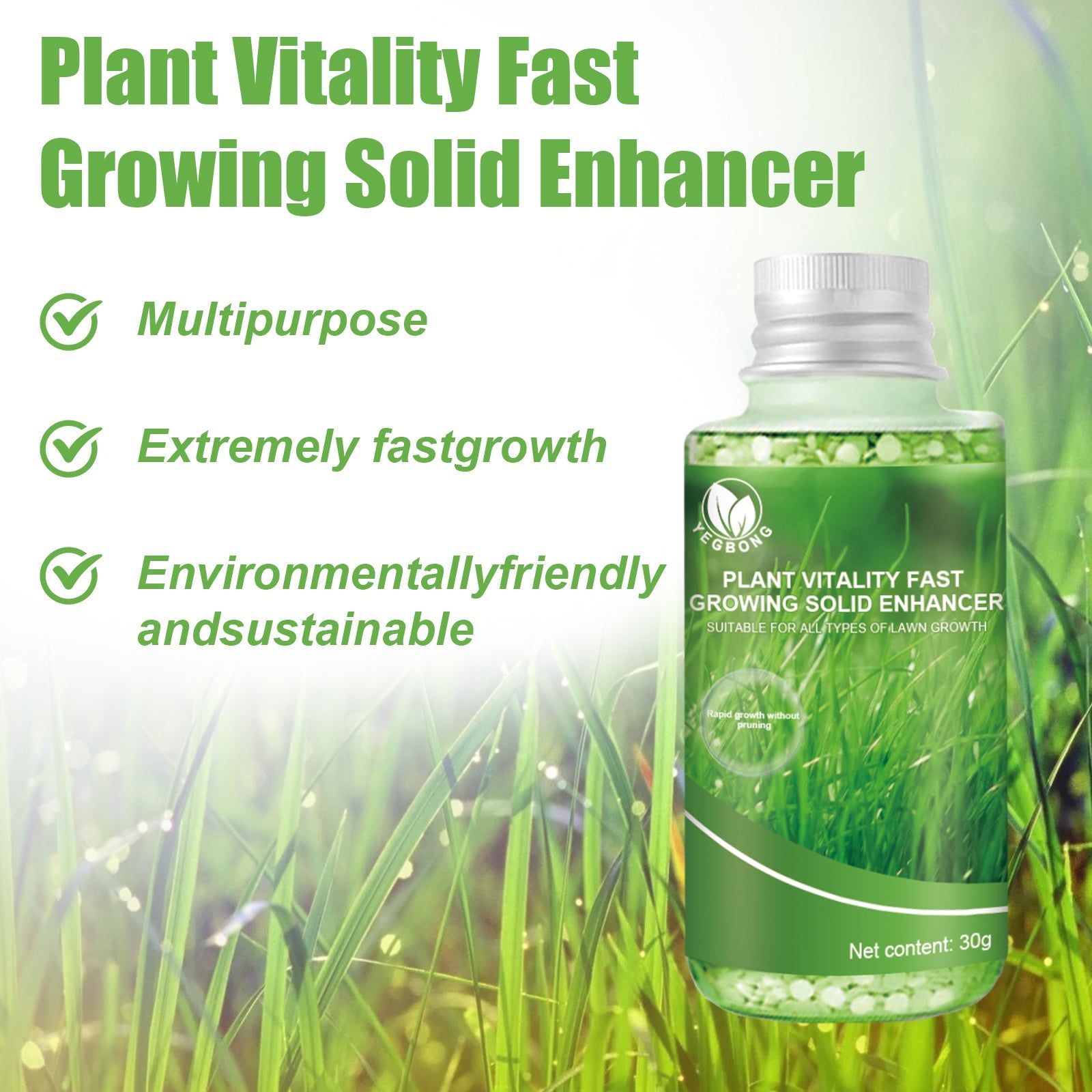 Plant Nutrient, Plant Fertilizer Flower Potted Lawn Green Leaf Root Growth Nutrient - Korvel