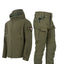 Ruins Russian Camouflage Shark Skin Shell Jacket Suit