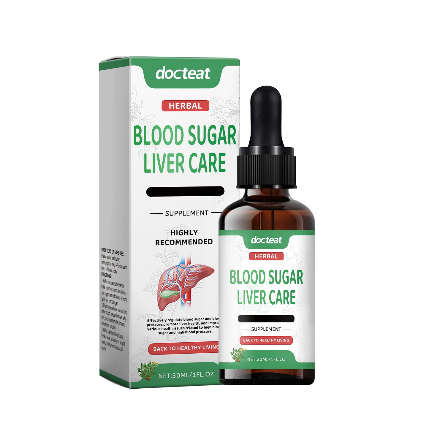 Herbal Body Care Drops Body Relief Discomfort Daily Massage Body Care Drops - Korvel
