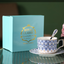Fine Bone China Coffee Cup & Saucer - Russian Design