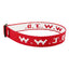 Alphabet Jacquard Printed Wrist Strap Bracelet Strap Unisex WWJD Bracelet Adjustable Bracelet - Korvel