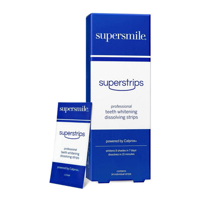 Supersmile Superstrips Teeth Whitening Dissolving Strips - 14 Count