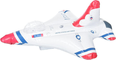 Inflatable 18" Thunderbird Jet - Red, White, and Blue