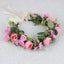Elegant Flower Garland Hair Wreath for Special Occasions