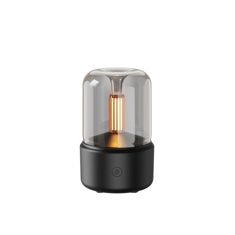Candlelight Aromatherapy Machine USB Plug in Desktop Atmosphere Candlelight Aromatherapy Humidifier - Korvel
