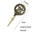 Game of Thrones Song of Ice and Fire Brooch Hand of the King Lapel Inspired Authentic Prop Pin Badge Brooches Movie Jewelry - Korvel