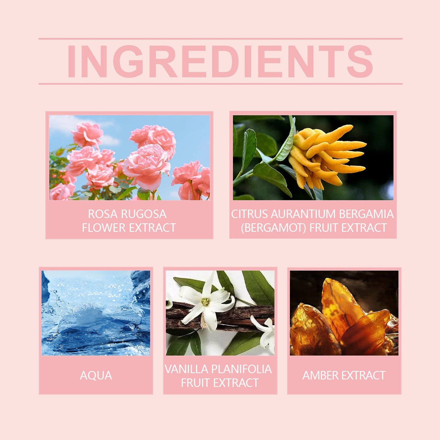 Parfum roulant portable avec essence florale