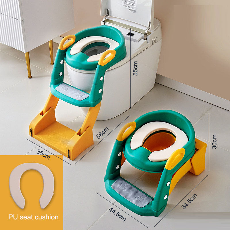 Siège de toilette multifonctionnel pour enfants et marchepied