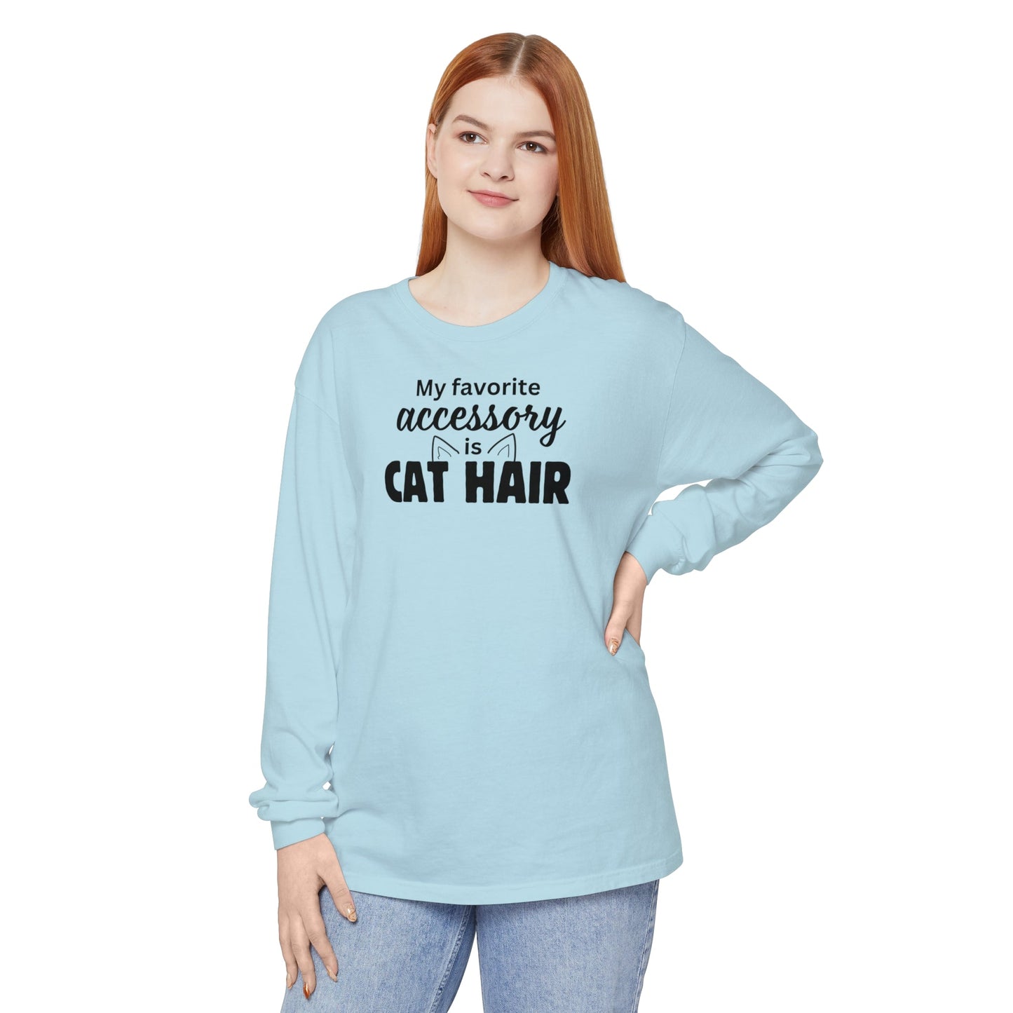 Stylish Cat Lover's Unisex Long Sleeve Tee - Korvel