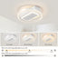 Lampe de ventilateur sans pales avec lumières LED dimmables
