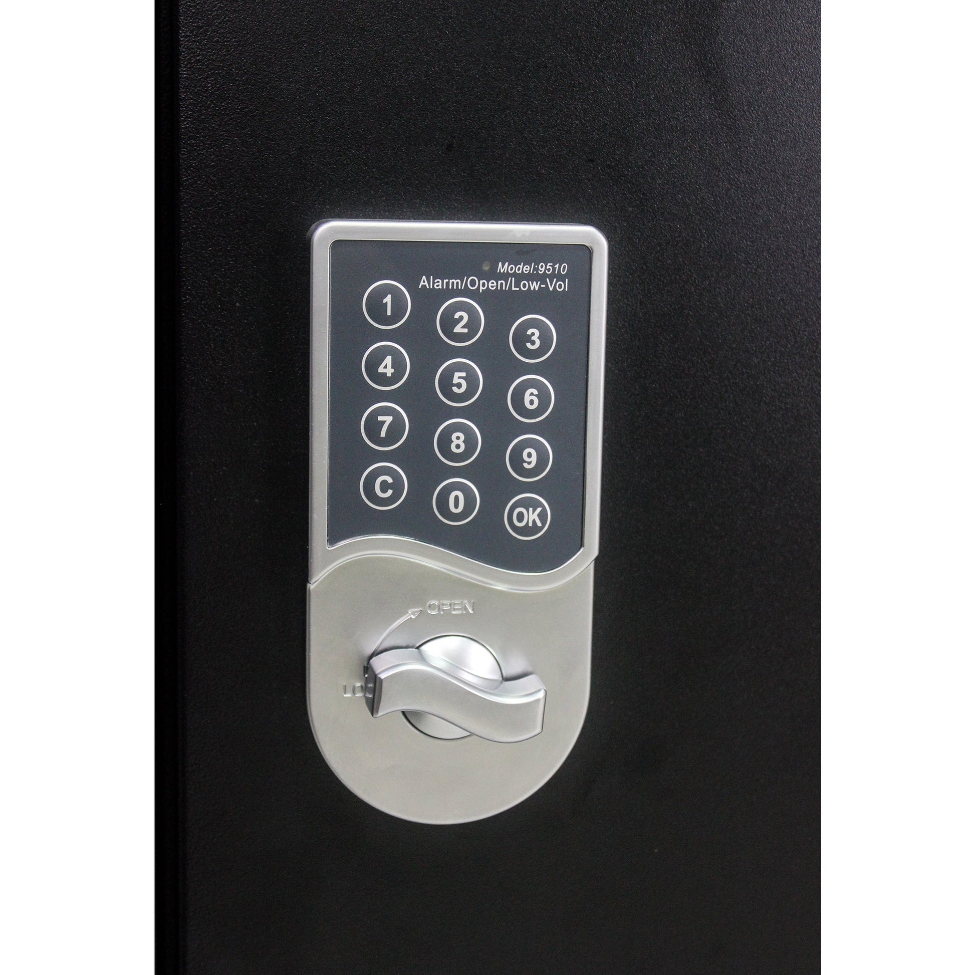Mobile Charging Cart and Cabinet for Tablets Laptops 30-Device With Combination Lock--Black - Korvel