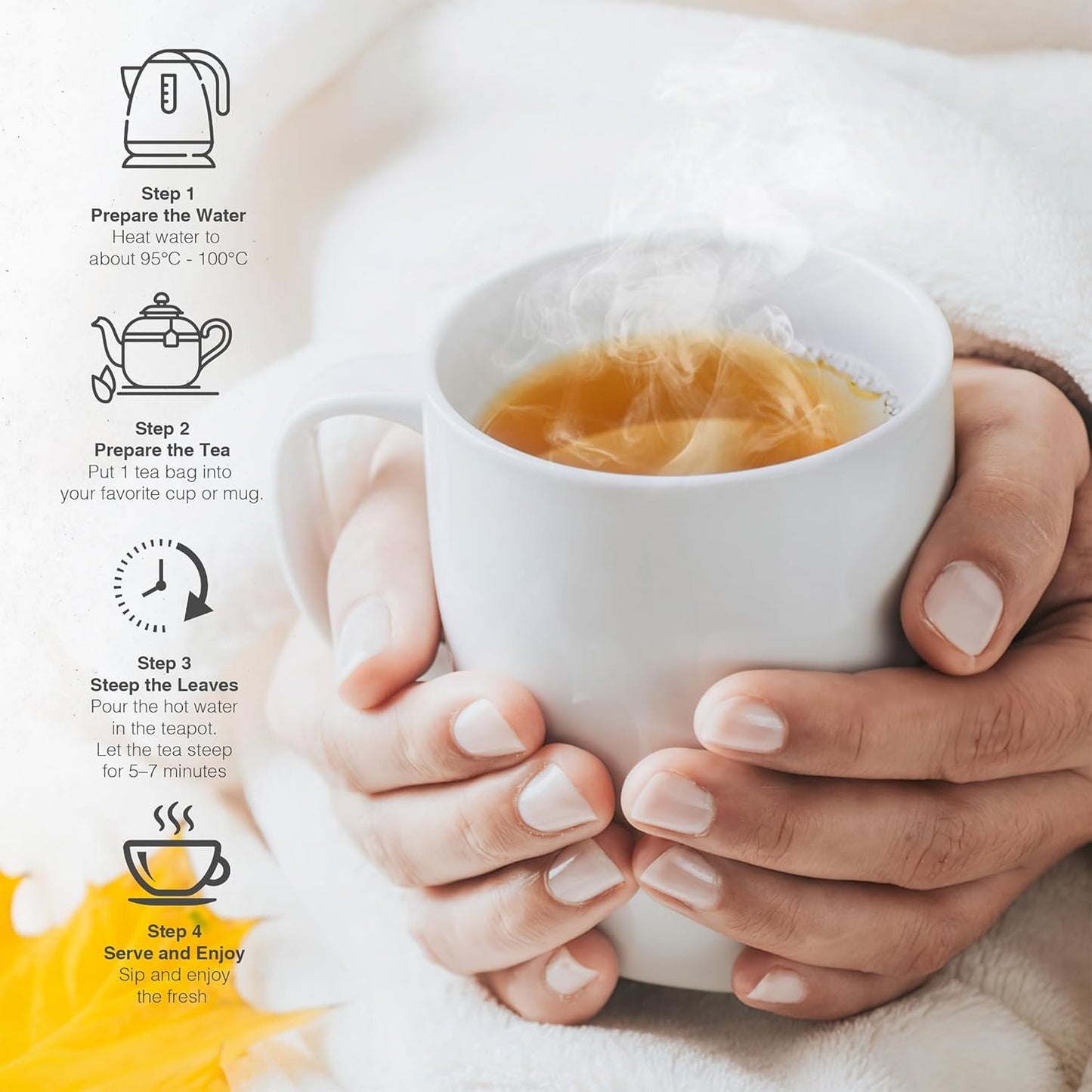 Premium Herbal Tea Bags for Immune Support - Korvel