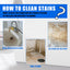Stone Cleaning Spray, Domestic Kitchen Marble Tile Decontamination Repair Scratch Cleaner - Korvel