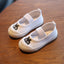 Zapatos Premium de Lona Blanca para Primeros Pasos de Niños