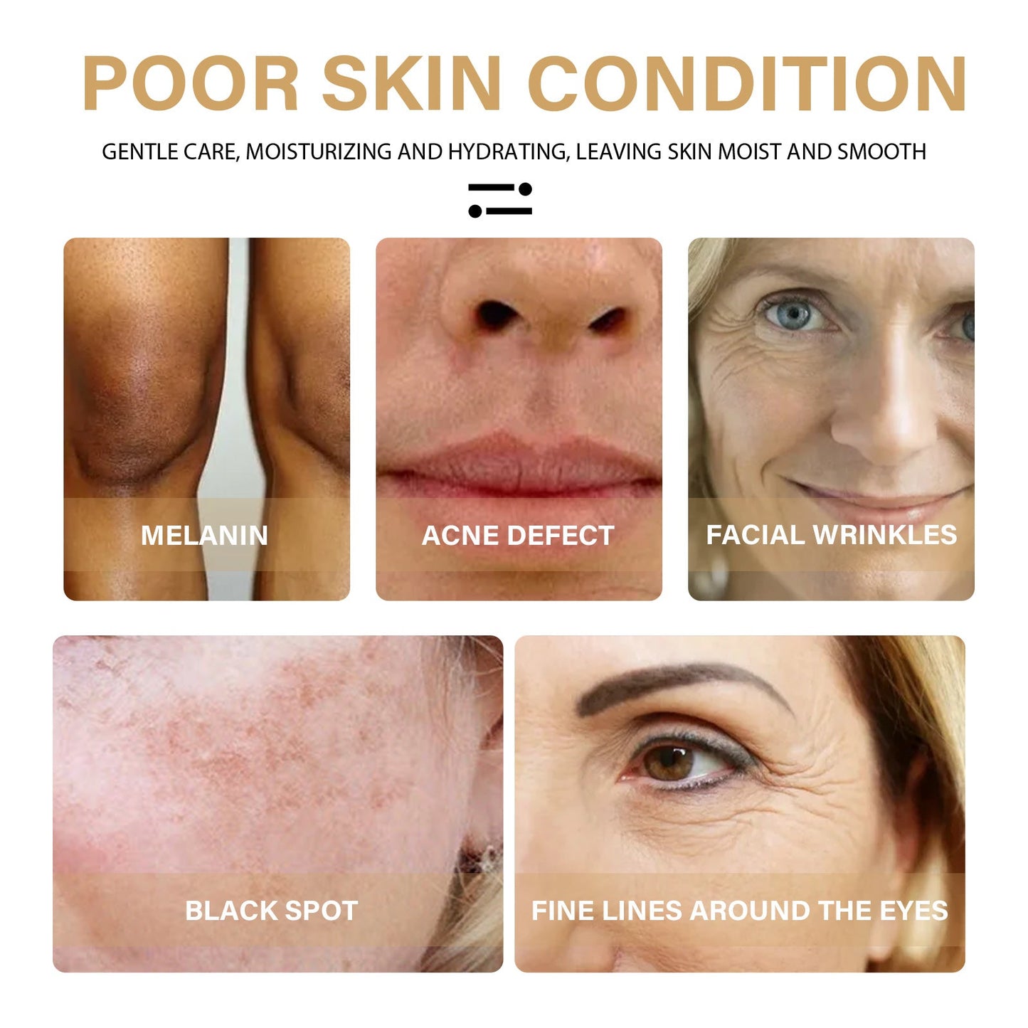 Turmeric Correction Essence Facial Care Hydrating Moisturizing Gentle Moisturizing Skin Care Essence - Korvel