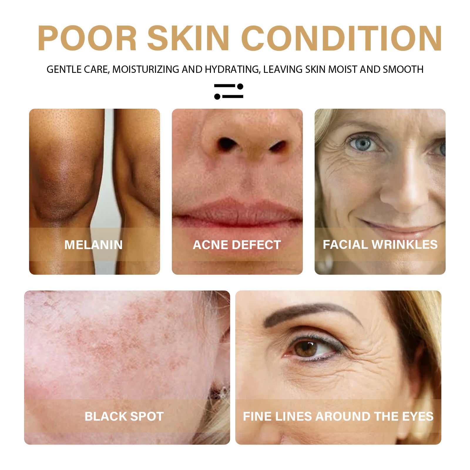 Turmeric Correction Essence Facial Care Hydrating Moisturizing Gentle Moisturizing Skin Care Essence - Korvel
