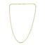 Ice Barrel Chain in 14k Yellow Gold - 2.70 mm
