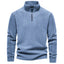 Fashion Personality Stand-Collar Zippered Sweatshirt