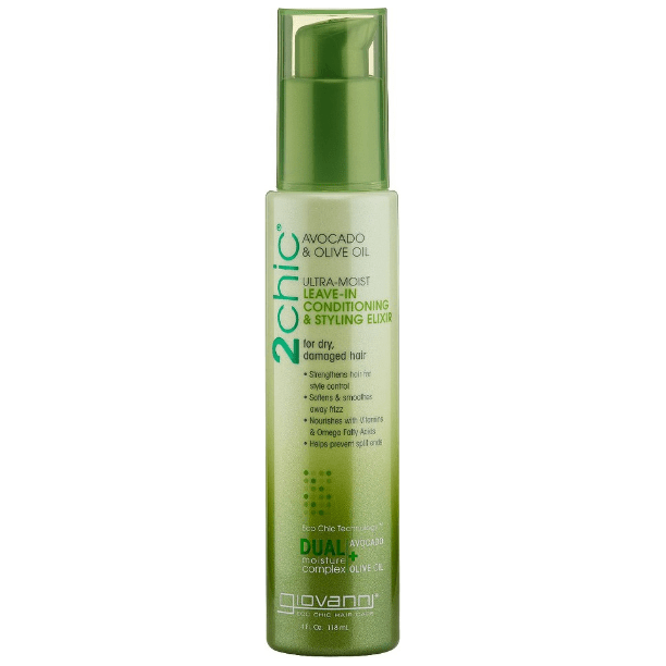 Elixir de Conditionnement et de Coiffage Sans Rinçage Giovanni 4oz