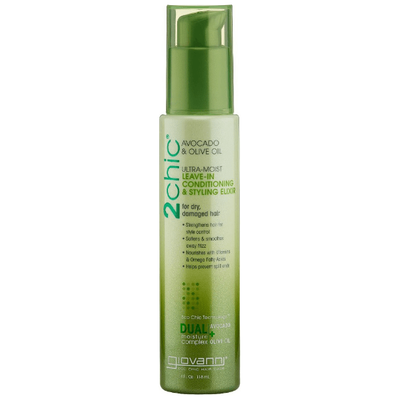 Elixir de Acondicionamiento y Estilo Sin Enjuague Giovanni 4oz