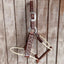 Deluxe Leather Rope Nose Halter with Tassels - Korvel
