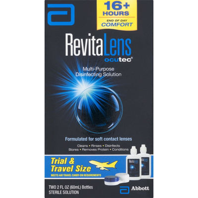 RevitaLens OcuTec Multi-Purpose Disinfecting Solution for Soft Contact Lenses
