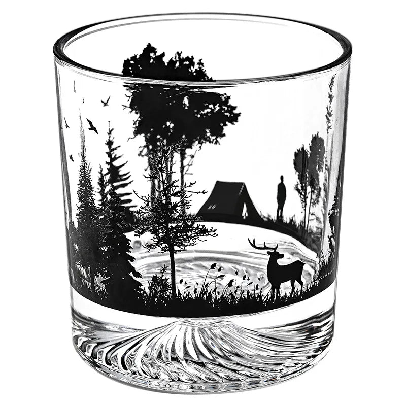 Iceberg Creative Silhouette Wine Glass - Premium Drinkware