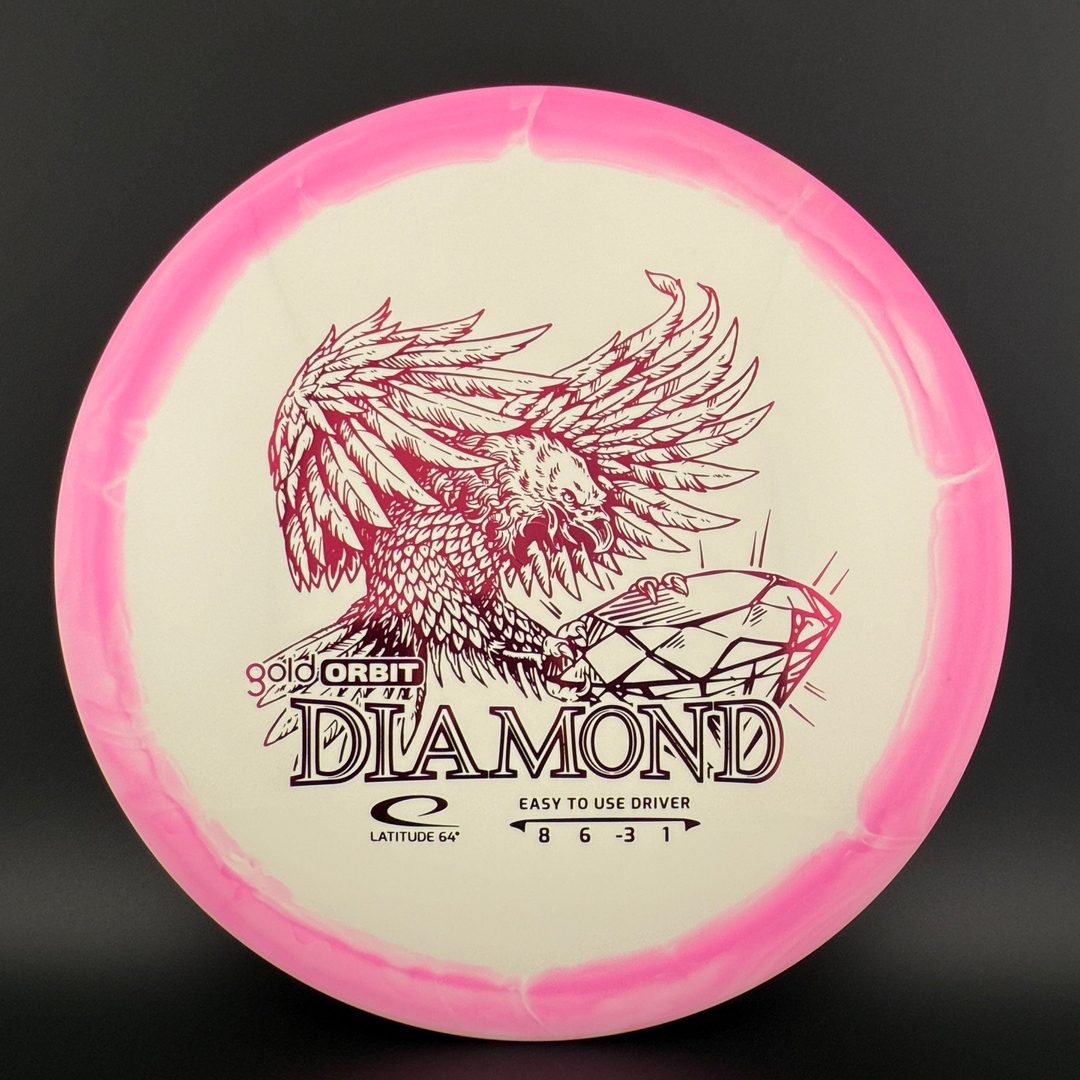 Disque de Golf en Diamant Gold Orbit