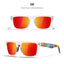 Classic polarized sunglasses for men and women ultra light driving glasses colorful real film sunglasses - Korvel