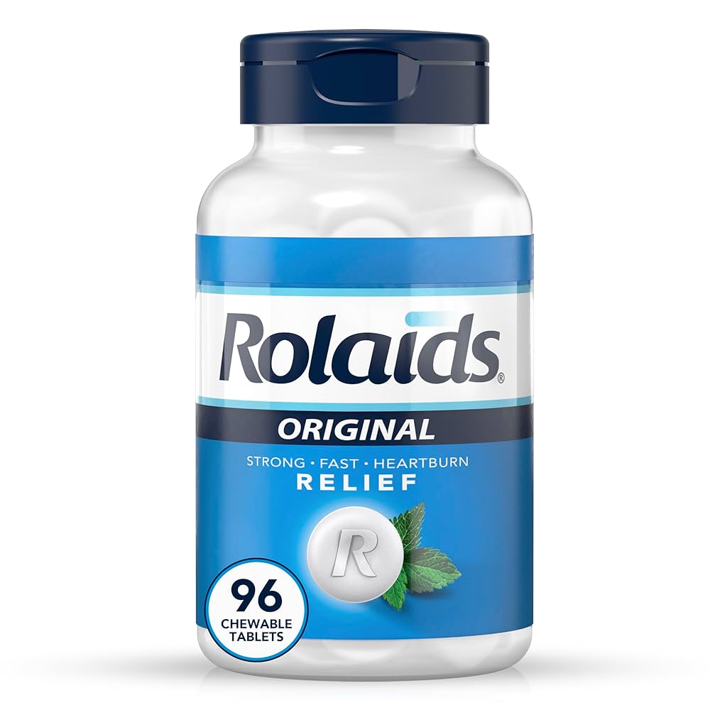Ensemble de soulagement de brûlures d'estomac Rolaids : Comprimés à mâcher Extra et Ultra Force