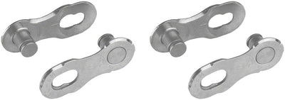 KMC MissingLink-12 Connector - 12-Speed Silver (2 Pairs/Card)