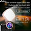 Selfie Ring Light with HD 3 in 1 Fisheye Wide Angle Macro Lens Flash Led Camera Phone Photography for iPhone Samsung Lens - Korvel