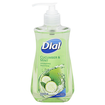 Dial Liquid Hand Soap, Cucumber & Mint, 7.5 Fl Oz