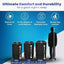 Hazli Ultra Comfort Air-Cell Memory Foam Camping Mattress