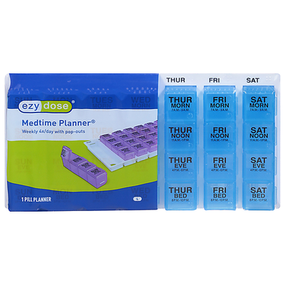 Organisateur de Médicaments Hebdomadaire Ezy Dose