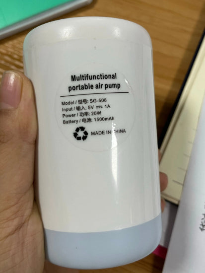 Mochila de compresión con bomba de vacío premium con sello de cremallera de logo personalizado