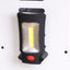 2-Modes COB LED Magnetic Working Folding Hook Hanging Lamp Torch Linternas  Flashlight Handy Lighting Use 3x AAA - Korvel