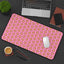 Tapis de bureau à motif de chat rose Blooming Chaos