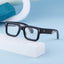 Fashionable boxy sunglasses for men with a simple frame that can be paired with nearsighted glasses - Korvel