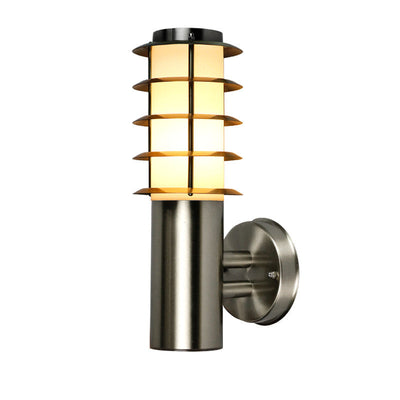 Outdoor Simplicity Stainless Steel Wall Lamp