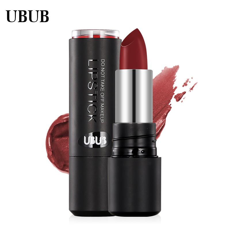 Labial Mate de Terciopelo de Lujo UBUB - Impermeable y de Larga Duración