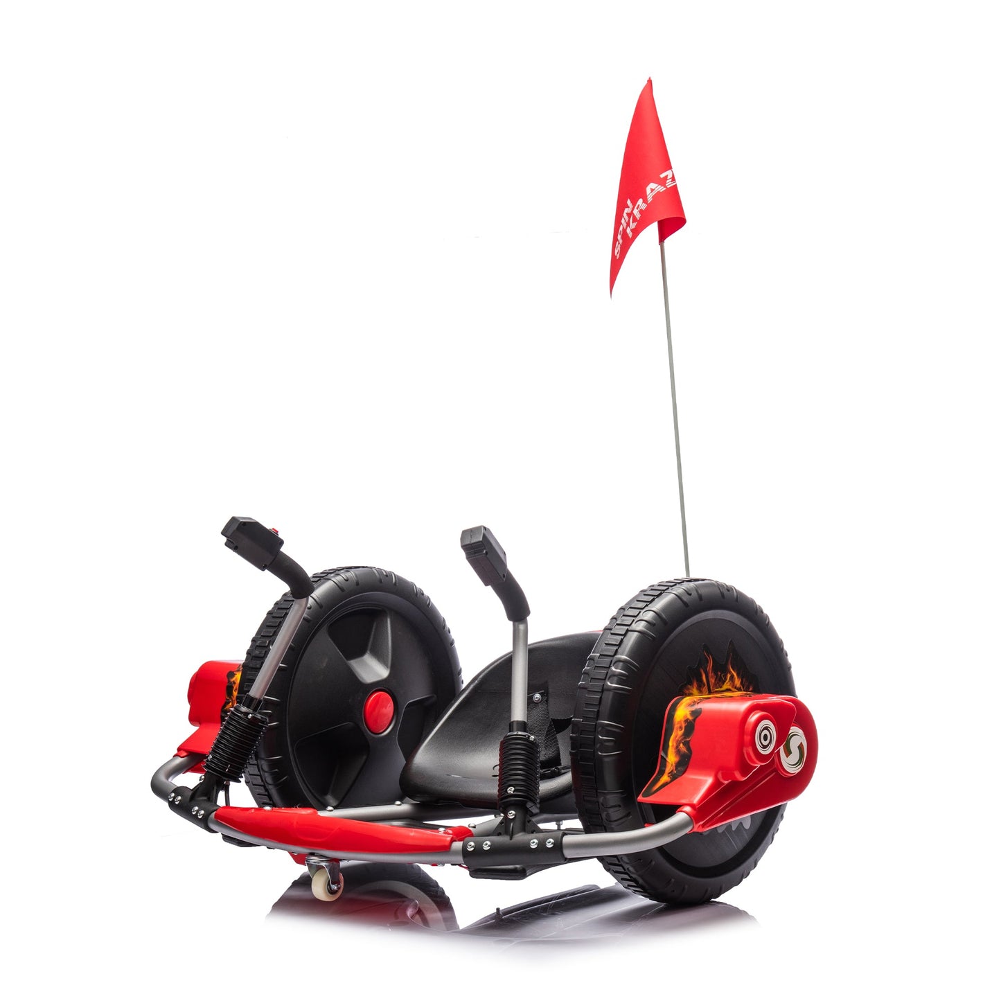12V Kids Electric Ride-On Toy with 360° Steering