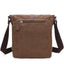 Men Business Messenger Bags For Men Shoulder Bag vintage Canvas Crossbody Pack Retro Casual Office Travel Bag - Korvel
