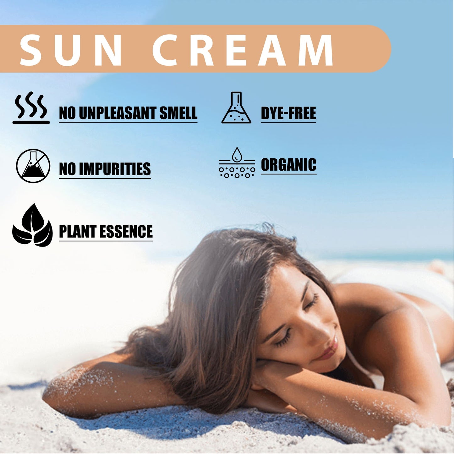 Rice Protective Cream - Moisturizing and Refreshing Sunscreen