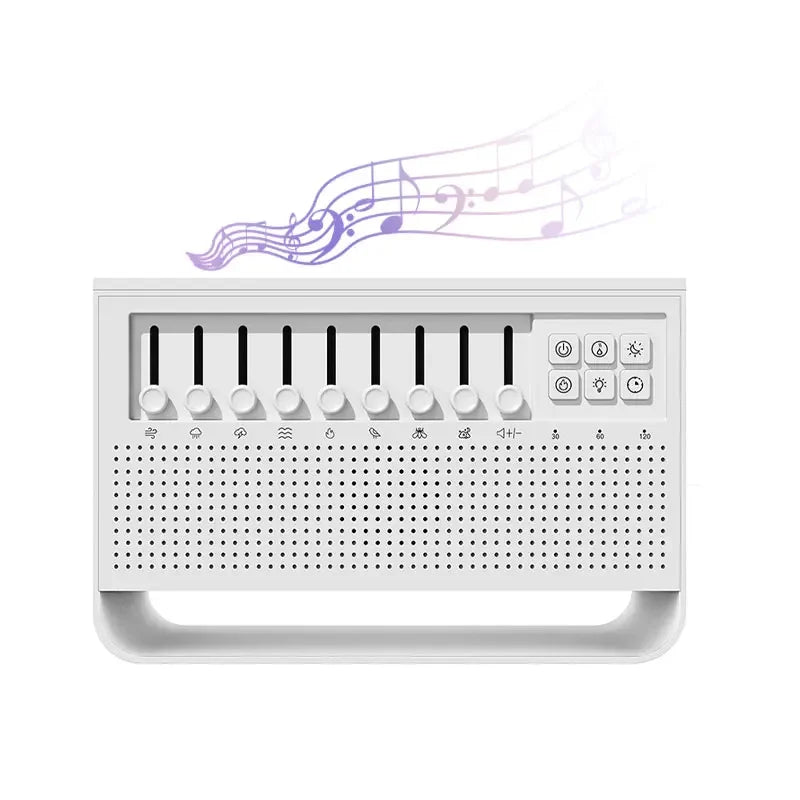 Humidificador con altavoz Bluetooth y luz nocturna