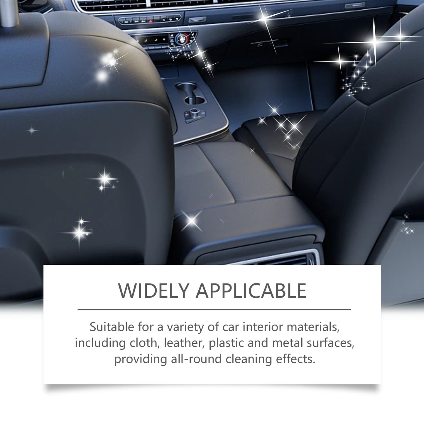 Multi-Purpose Automotive Interior Foam Cleaner, Automotive Leather Fabric Plastic Interior Cleaner - Korvel