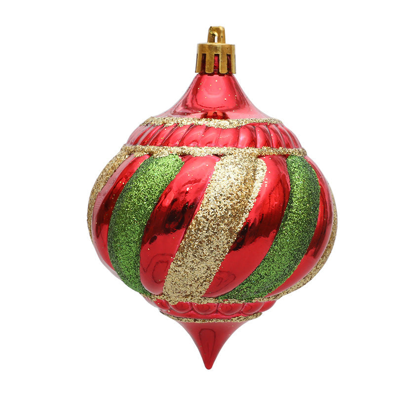 Adorno de Navidad en Forma de Cono Espiral